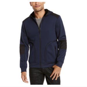 NWT Inc Men's Overbound Hooded Jacket Basic Navy